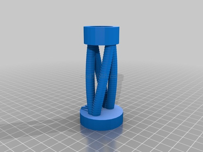 创意与工艺的完美结合 DIY 3D打印模型蜡烛托